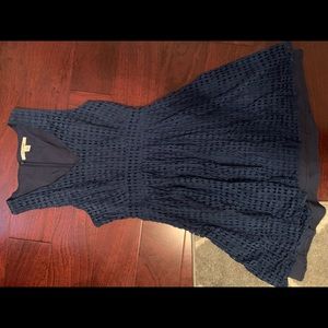 Skater skirt v-neck tank dress